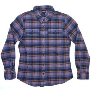 Patagonia Long Sleeve Cotton Fjord Flannel Shirt Women's Small